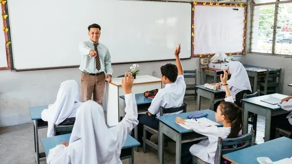 Ilustrasi sekolah negeri