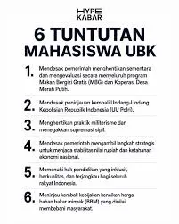 Mahasiswa UBK Desak Tindakan Tegas, Pengurus BEM Diduga Terima Uang Usai Audiensi dengan Wapres Gibran